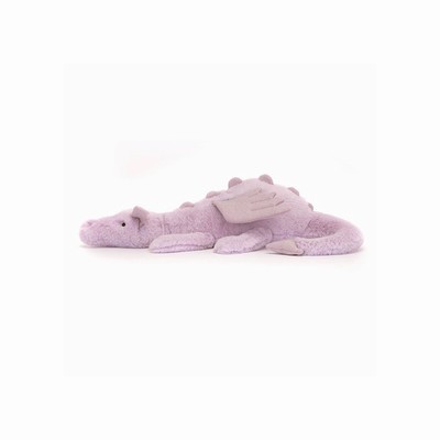 Jellycat Lavender Dragon USA | 83650ZJAL